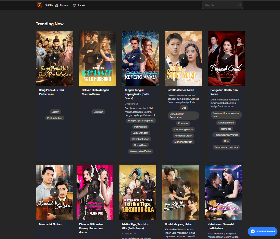 Kenapa Harus Nonton di Ciciflix?